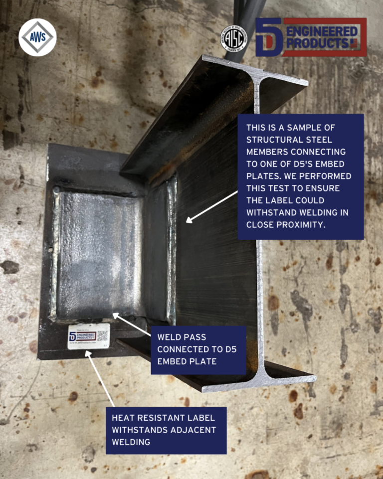 Save Time and Money with D5 Steel Embeds D5 Engineered Products
